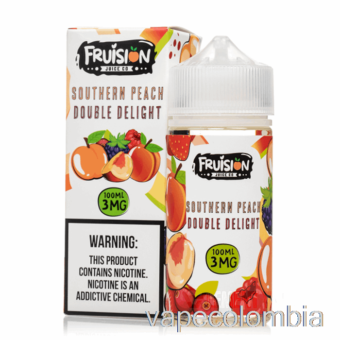 Vape Recargable Southern Peach Double Delight - Fruision Juice Co - 100ml 0mg
